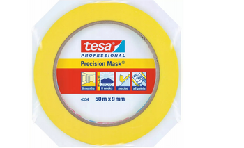 Taśma malarska TESA 9mm x 50m do odcinania kolorów