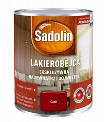 Lakierobejca ekskluzywna SADOLIN cedr 0,75L