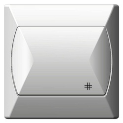 Łącznik krzyżowy OSPEL Impresja ŁP-4A/00 biały