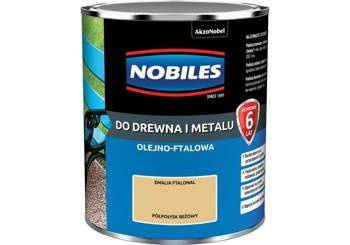 Farba NOBILES FTALONAL beżowy półpołysk 0,7 L 