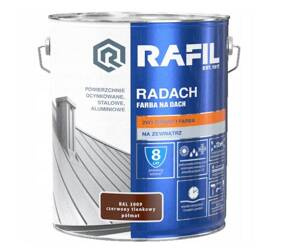 Farba dachowa RAFIL RADACH RAL3009 czerwony tlenkowy  0,75L półmat