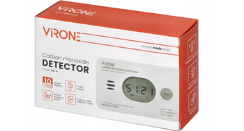 Czujnik czadu, dymu temperatury ORNO DC-6 85dB