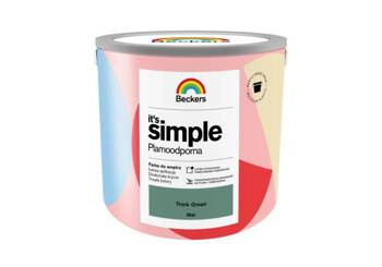 Farba plamoodporna BECKERS IT'S SIMPLE Think Green 2,5L