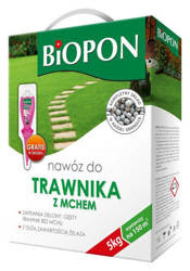 Nawóz do trawnika z mchem BIOPON 5kg