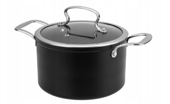 Garnek z pokrywką GALICJA RAVEN 5,3L 22cm