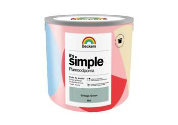 Farba plamoodporna BECKERS IT'S SIMPLE Vintage green 2,5L