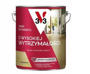 Lakier do parkietu V33 bezbarwny satynowy 5L