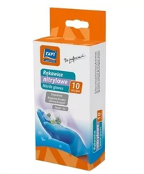 Rękawice nitrylowe RAVI antyalergiczne L10szt.