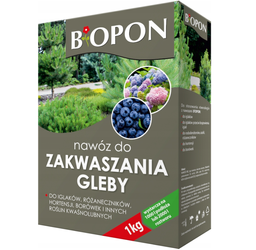 Nawóz do zakwaszania gleby BIOPON 1kg