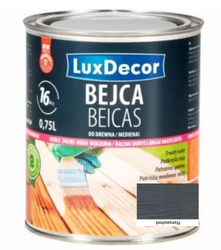 Bejca do drewna LUXDECOR popielaty 0,75L
