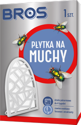 Płytka na muchy BROS 1szt.
