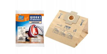 Worki do odkurzacza papierowe RAVI Z-06 METEOR +2filtry 5szt.
