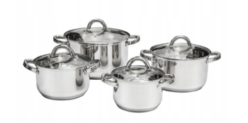 Komplet garnków AMBITION Berry 8elementy