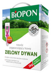 Nawóz zagęszczający trawę zielony dywan BIOPON 5kg