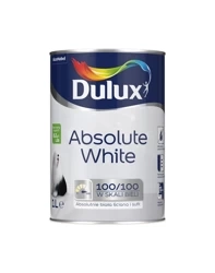 Akrylowa emulsyjna wodna DULUX Absolute White 1L