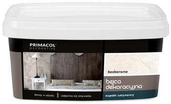 Bejca dekoracyjna PRIMACOL bezbarwna satynowa 1L