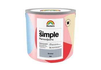 Farba plamoodporna BECKERS IT'S SIMPLE Smokey 2,5L