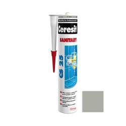 Silikon sanitarny CERESIT CS-25 Szary 280 ml