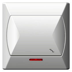 Łącznik schodowy OSPEL Akcent ŁP-3AS/00 biały