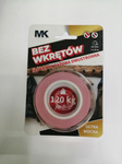 Taśma montażowa MK ultra mocna dwustronna 1,5mx19mm