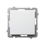 Łącznik jednobiegunowy OSPEL Sonata ŁP-1R/m/00 biały