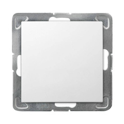 Łącznik jednobiegunowy OSPEL Impresja ŁP-1Y/m/00 biały