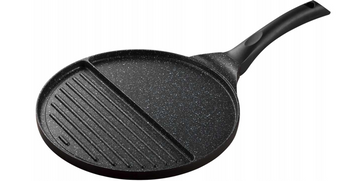 Patelnia grillowa 2sekcje KINGHOFF KH-1364 27cm