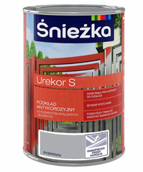 Podkład Antykorozyjny ŚNIEŻKA UREKOR S popielaty 0,8L