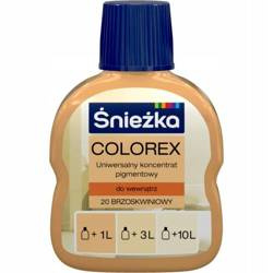 Pigment do farb ŚNIEŻKA COLOREX 20 Brzoskwiniowy 100ml