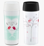 Kubek termiczny AMBITION Love 400ml 2 wzory