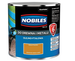 Farba NOBILES FTALONAL orzech jasny półpołysk 0,25L 
