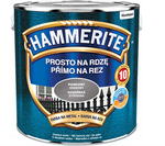 Farba HAMMERITE Prosto na rdzę srebrny piaskowy 2,5 L