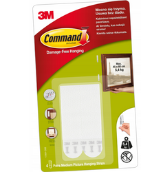 Rzepy średnie COMMAND 8szt 5,4kg
