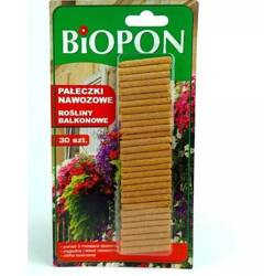 Pałeczki nawozowe BIOPON do roślin balkon 30szt.