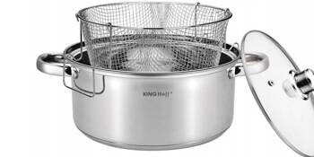 Garnek z sitkiem KINGHOFF KH-1630 5,5L