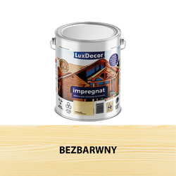 Impregnat do drewna dekoracyjno-ochronny LUXDECOR Bezbarwny 9L