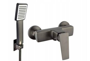 Bateria natryskowe LIVENO OMEGA GREY -4 ze słuchawką