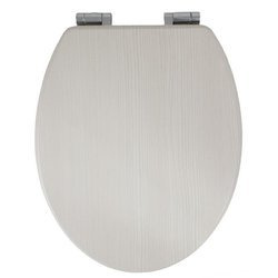 Deska sedesowa wolnoopadająca AWD INTERIOR biały dąb