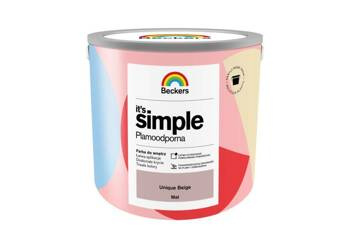 Farba plamoodporna BECKERS IT'S SIMPLE Unique Beige 2,5L
