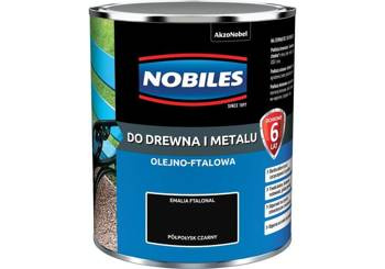 Farba NOBILES FTALONAL czarny półpołysk 0,7 L