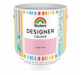 Farba BECKERS DESIGNER COLOUR Candy Pink 2,5L