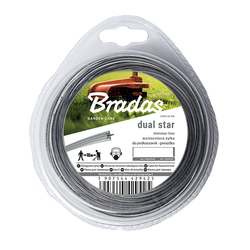 Żyłka RIPPER DUAL, gwiazdka  BRADAS 2,0mm x 15m ZRG2015B