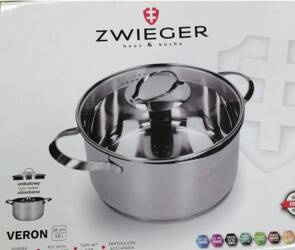 Garnek z pokrywką ZWIEGER VERON 24cm 5,6L