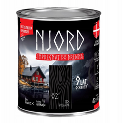 Impregnat do elewacji drewnianych NJORD noc polarna 5L