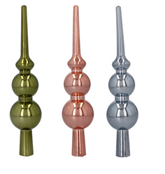 Szpic na choinkę 20cm w 3 kolorach do wyboru