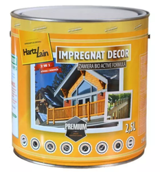 Impregnat do drewna HARTZ LACK DECOR grafit 2,5L