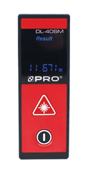 Dalmierz laserowy  PRO DL-40SM miernik odległości