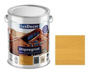 Impregnat do drewna dekoracyjno-ochronny LUXDECOR Jasny dąb 4,5L