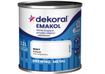 Farba olejno-alkidowa DEKORAL EMAKOL STRONG biały połysk 0,2L
