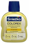 Pigment do farb ŚNIEŻKA COLOREX 11 Cytrynowy 100ml